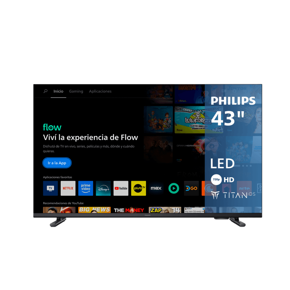 Smart TV Philips 43PFD6910/77 43" LED Full HD Titan OS